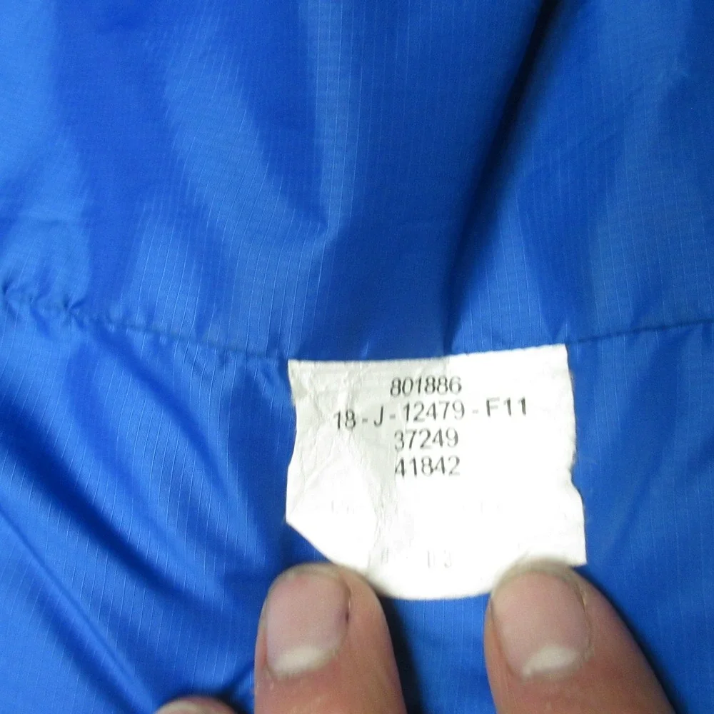 REI Down Jacket Boys‎ XL 18 Blue Full Zip Quilted Light Insulated Warm Puffer